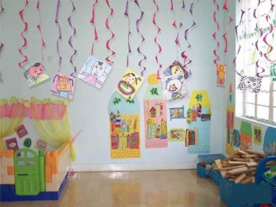 幼儿园活动区布置：建筑区