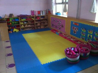 幼儿园活动区布置:建筑区