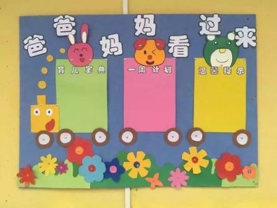 幼儿园环境布置：有趣的家园联系栏