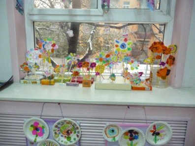 幼儿园环境布置：幼儿作品展
