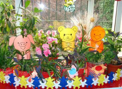 幼儿园活动区布置：植物角