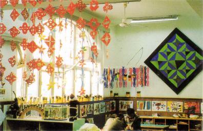 幼儿园活动区布置：美工区